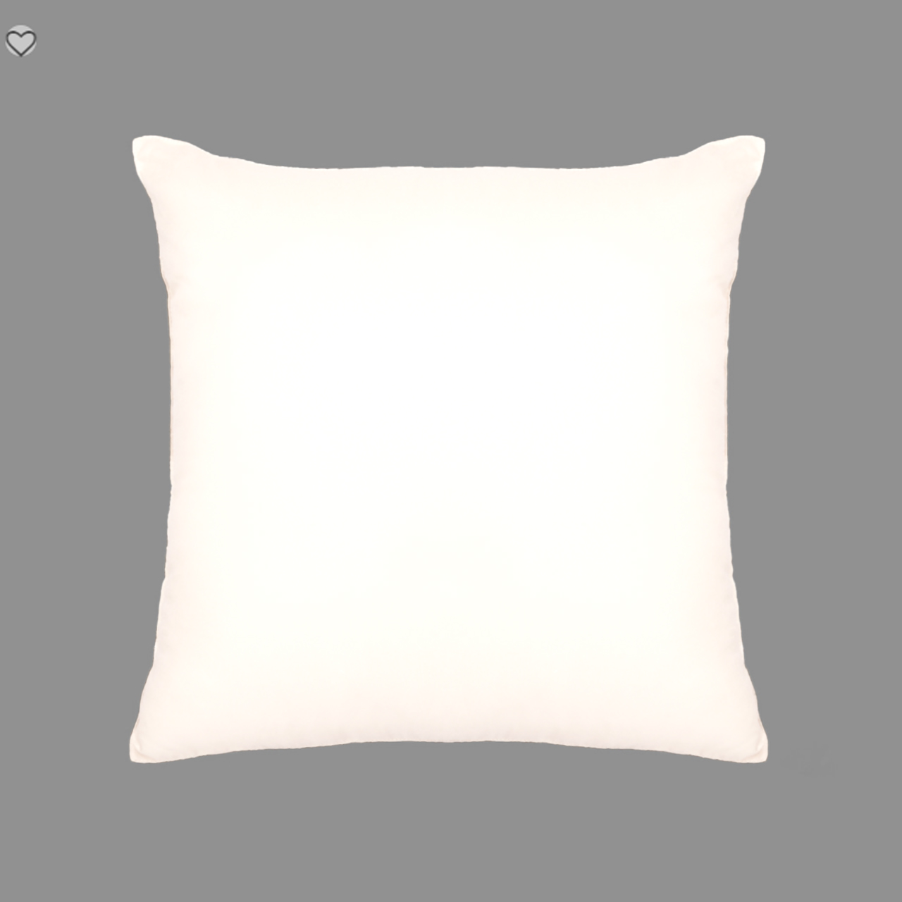 Color Cushion 16'' X 16'' (White)